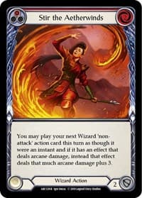 Stir the Aetherwinds (Red) - Arcane Rising - Flesh and Blood TCG card