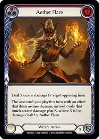 Aether Flare (Red) - Arcane Rising - Flesh and Blood TCG card