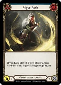 Vigor Rush (Blue) - Arcane Rising - Flesh and Blood TCG card
