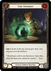 Fate Foreseen (Yellow) - Arcane Rising - Flesh and Blood TCG card