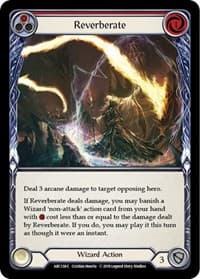 Reverberate (Red) - Arcane Rising - Flesh and Blood TCG card