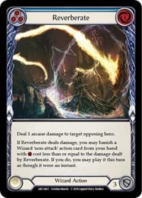 Reverberate (Blue) - Arcane Rising - Flesh and Blood TCG card