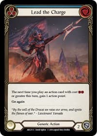 Lead the Charge (Blue) - Arcane Rising - Flesh and Blood TCG card
