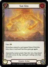 Sun Kiss (Yellow) - Arcane Rising - Flesh and Blood TCG card