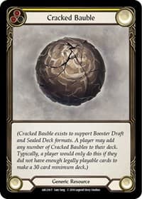 Cracked Bauble - Arcane Rising - Flesh and Blood TCG card