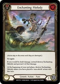 Enchanting Melody (Red) - Arcane Rising - Flesh and Blood TCG card