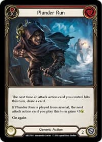 Plunder Run (Red) - Arcane Rising - Flesh and Blood TCG card