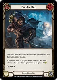 Plunder Run (Blue) - Arcane Rising - Flesh and Blood TCG card