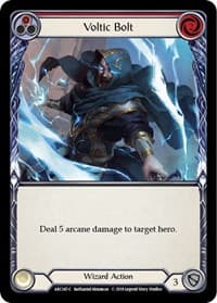 Voltic Bolt (Red) - Arcane Rising - Flesh and Blood TCG card