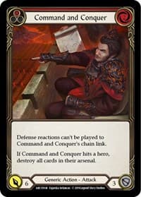Command and Conquer - Arcane Rising - Flesh and Blood TCG card