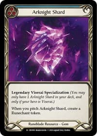Arknight Shard - Crucible of War - Flesh and Blood TCG card