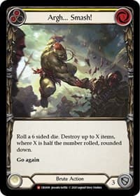 Argh... Smash! - Crucible of War - Flesh and Blood TCG card