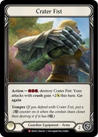Crater Fist - Crucible of War - Flesh and Blood TCG card