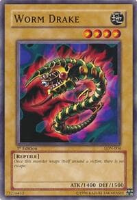 Worm Drake - Labyrinth of Nightmare - YuGiOh card