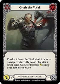 Crush the Weak (Blue) - Crucible of War - Flesh and Blood TCG card