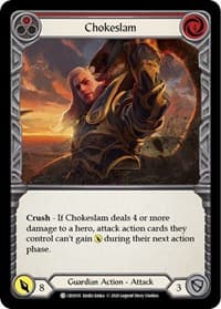 Chokeslam (Red) - Crucible of War - Flesh and Blood TCG card