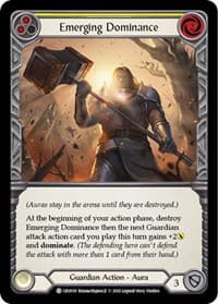 Emerging Dominance (Yellow) - Crucible of War - Flesh and Blood TCG card