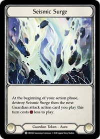 Seismic Surge - Crucible of War - Flesh and Blood TCG card