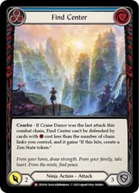 Find Center - Crucible of War - Flesh and Blood TCG card
