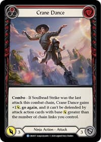 Crane Dance (Red) - Crucible of War - Flesh and Blood TCG card