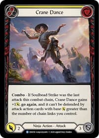 Crane Dance (Yellow) - Crucible of War - Flesh and Blood TCG card