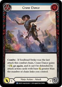Crane Dance (Blue) - Crucible of War - Flesh and Blood TCG card