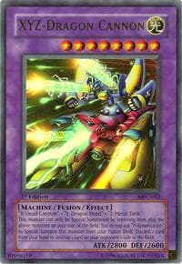 XYZ-Dragon Cannon - Magician's Force - YuGiOh card
