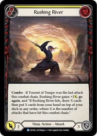 Rushing River (Yellow) - Crucible of War - Flesh and Blood TCG card
