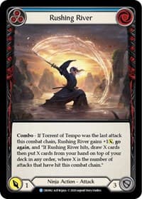 Rushing River (Blue) - Crucible of War - Flesh and Blood TCG card