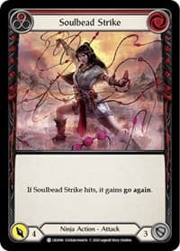 Soulbead Strike (Red) - Crucible of War - Flesh and Blood TCG card