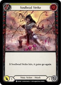 Soulbead Strike (Yellow) - Crucible of War - Flesh and Blood TCG card