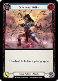 Soulbead Strike (Blue) - Crucible of War - Flesh and Blood TCG card