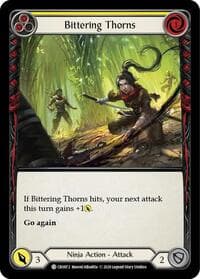 Bittering Thorns - Crucible of War - Flesh and Blood TCG card