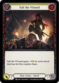Salt the Wound - Crucible of War - Flesh and Blood TCG card