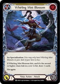 Whirling Mist Blossom - Crucible of War - Flesh and Blood TCG card