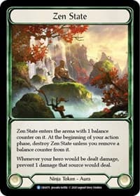 Zen State - Crucible of War - Flesh and Blood TCG card