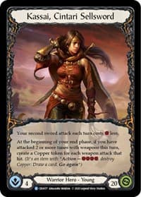 Kassai, Cintari Sellsword - Crucible of War - Flesh and Blood TCG card