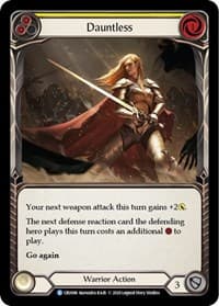 Dauntless (Yellow) - Crucible of War - Flesh and Blood TCG card