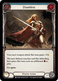 Dauntless (Blue) - Crucible of War - Flesh and Blood TCG card