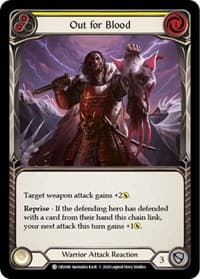 Out for Blood (Yellow) - Crucible of War - Flesh and Blood TCG card