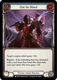 Out for Blood (Blue) - Crucible of War - Flesh and Blood TCG card