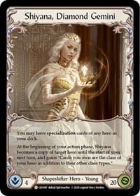 Shiyana, Diamond Gemini - Crucible of War - Flesh and Blood TCG card