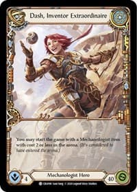 Dash, Inventor Extraordinaire - Crucible of War - Flesh and Blood TCG card