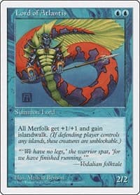 Lord of Atlantis - Fifth Edition - Magic: The Gathering card