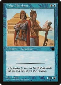 Talas Merchant - Portal Second Age - Magic: The Gathering card
