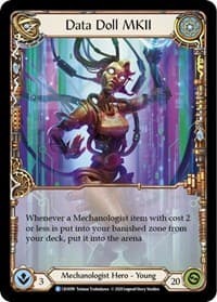 Data Doll MKII - Crucible of War - Flesh and Blood TCG card