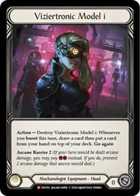 Viziertronic Model i - Crucible of War - Flesh and Blood TCG card
