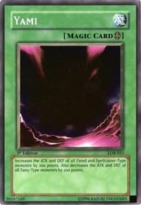 Yami - The Legend of Blue Eyes White Dragon - YuGiOh card