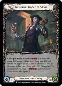Kavdaen, Trader of Skins - Crucible of War - Flesh and Blood TCG card