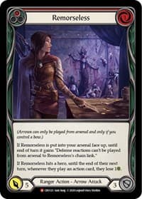 Remorseless - Crucible of War - Flesh and Blood TCG card